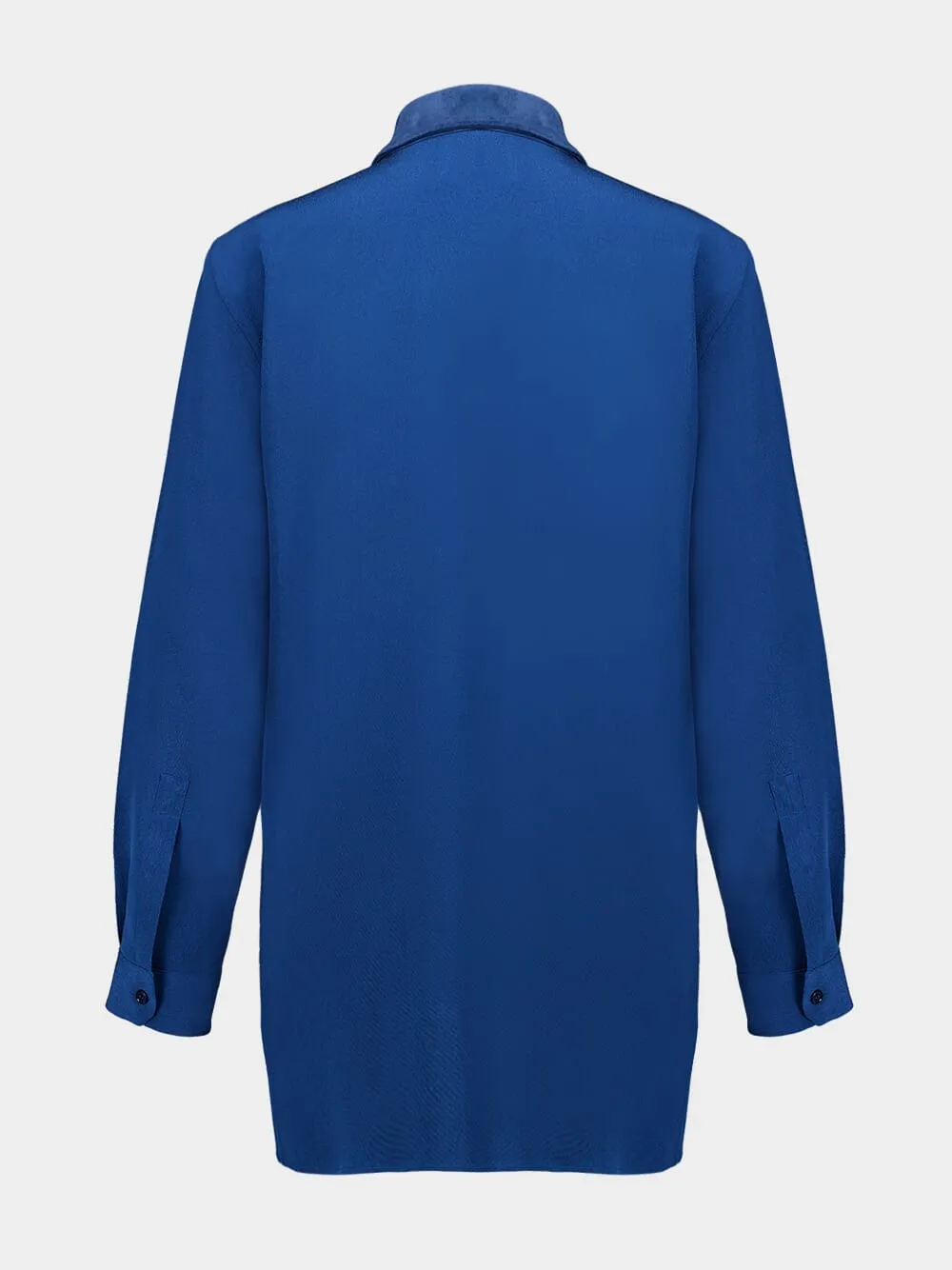 Cosmos Poseidon with Suede Bib Shirt sold by Fashion Clinic product image thumbnail 4