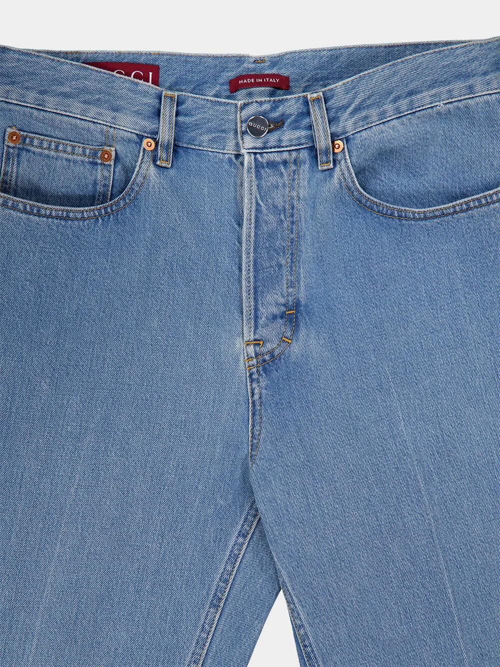 Light Blue Fifty-Fifty Pants sold by Fashion Clinic product image thumbnail 3