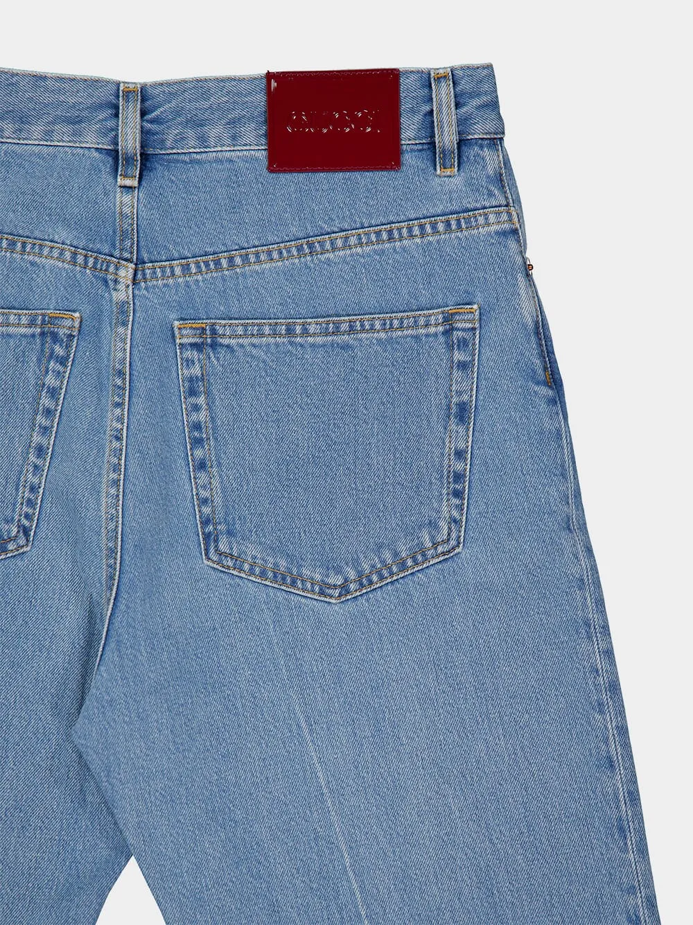 Light Blue Fifty-Fifty Pants sold by Fashion Clinic product image thumbnail 4