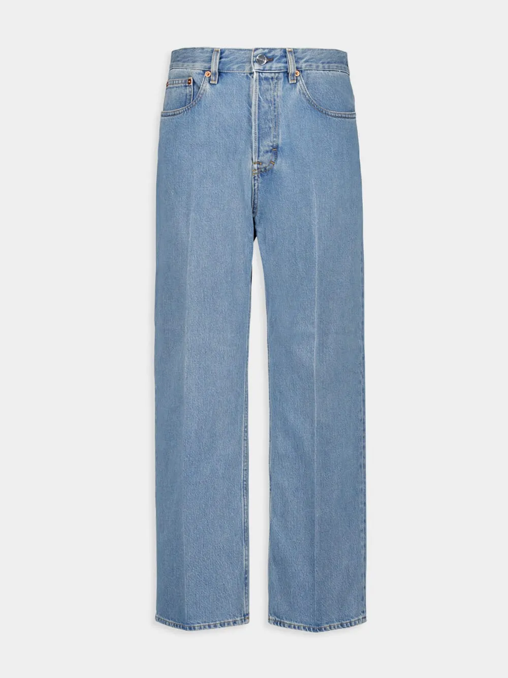 Light Blue Fifty-Fifty Pants sold by Fashion Clinic