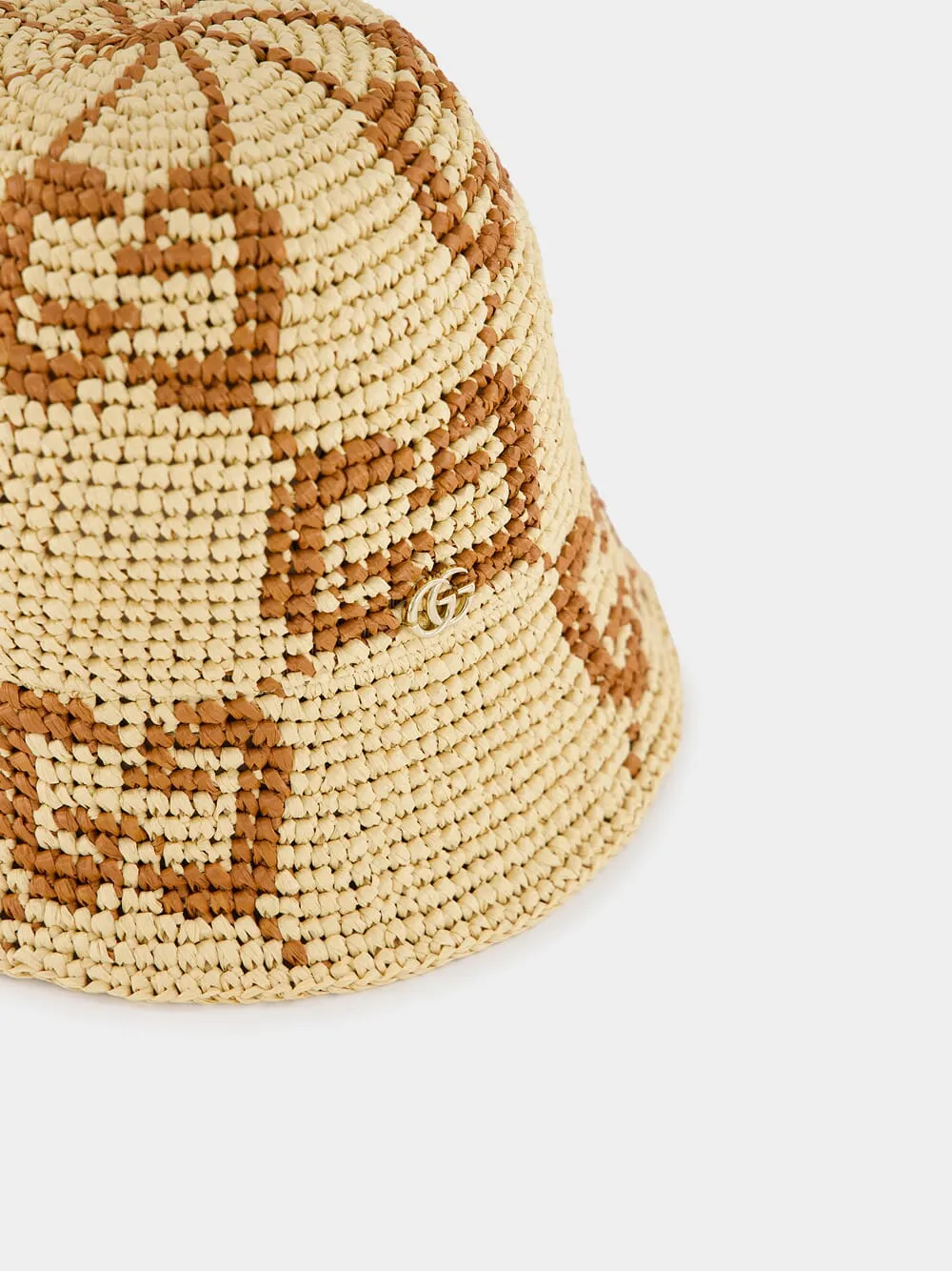 GG Raffia Bucket Hat sold by Fashion Clinic product image thumbnail 3