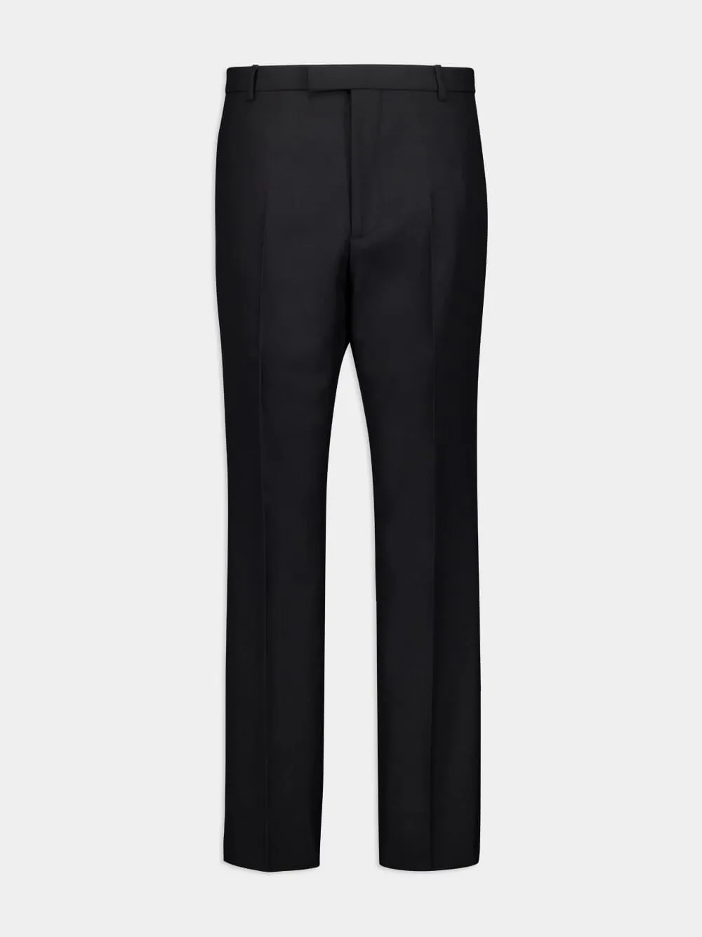 Wool Blend Twill Trousers sold by Fashion Clinic