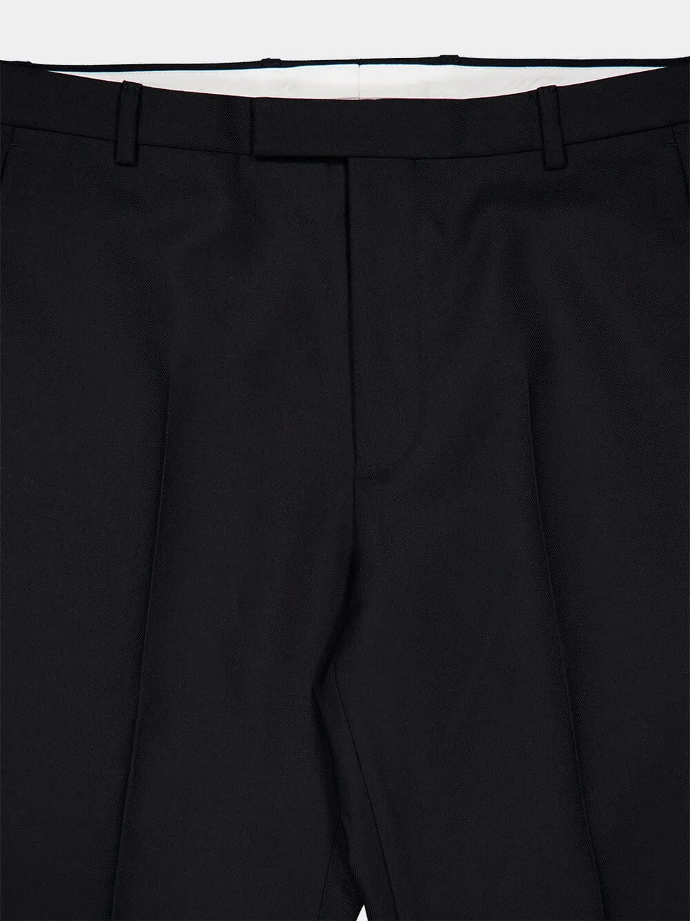Wool Blend Twill Trousers sold by Fashion Clinic product image thumbnail 3