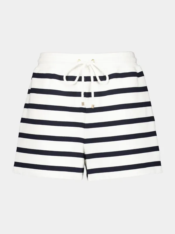 Varsity Striped Shorts sold by Fashion Clinic