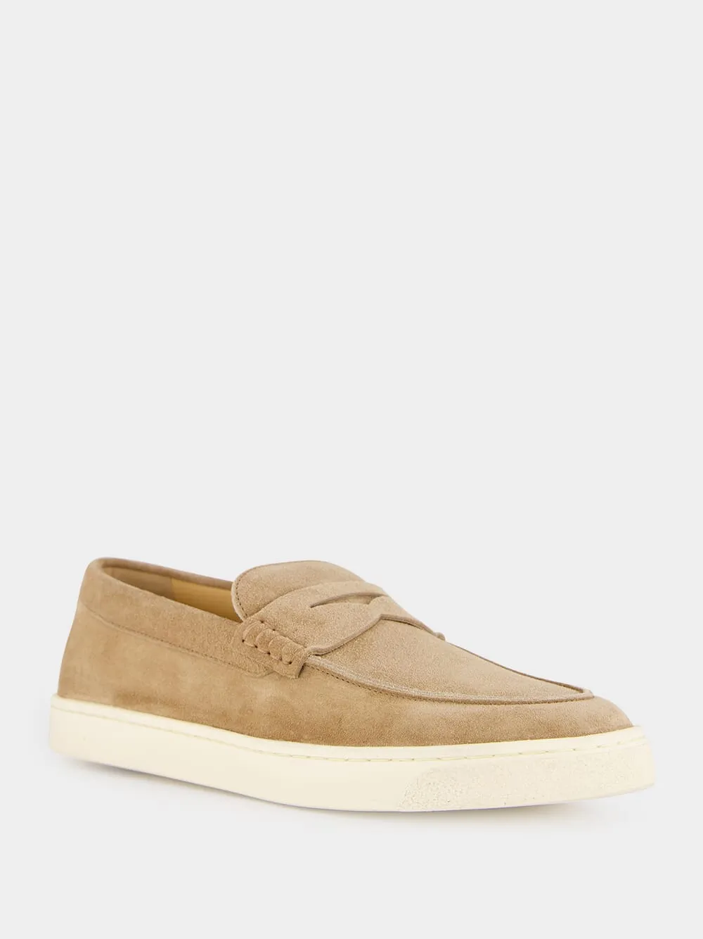 Noisette Suede Loafer Sneakers sold by Fashion Clinic product image thumbnail 2