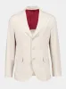 Beige Cotton and Cashmere Blazer sold by Fashion Clinic