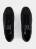 Black and White B-Court Leather Sneakers sold by Fashion Clinic