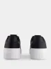 Black and White B-Court Leather Sneakers sold by Fashion Clinic