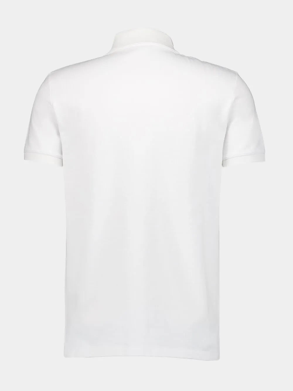 White Short-Sleeve Polo sold by Fashion Clinic product image thumbnail 2