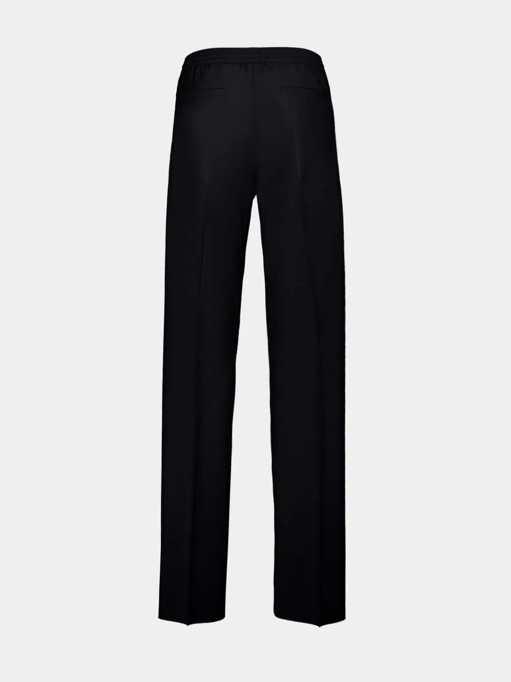 Black Wool and Mohair Joggers sold by Fashion Clinic product image thumbnail 3