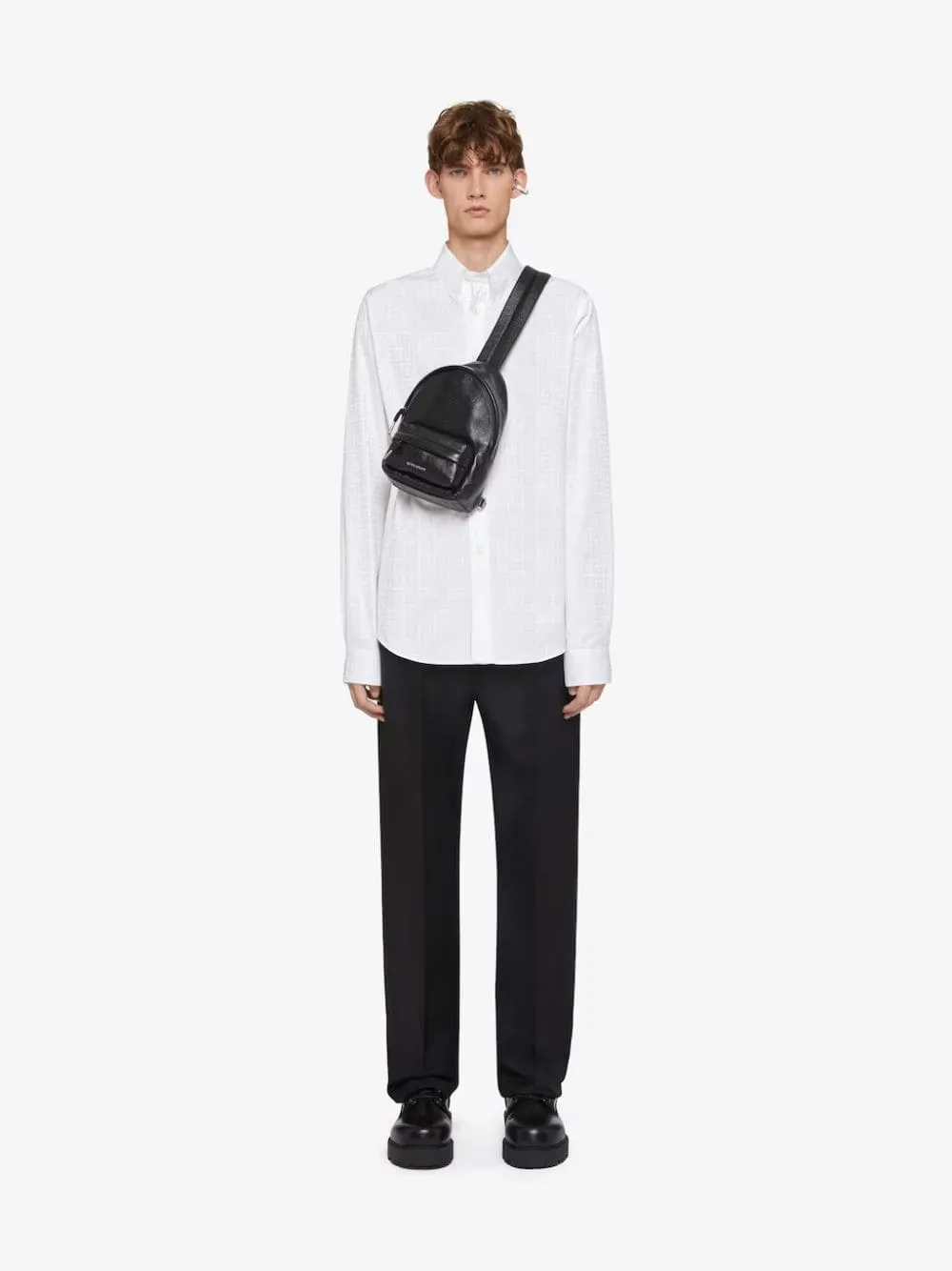 Black Wool and Mohair Joggers sold by Fashion Clinic product image thumbnail 2