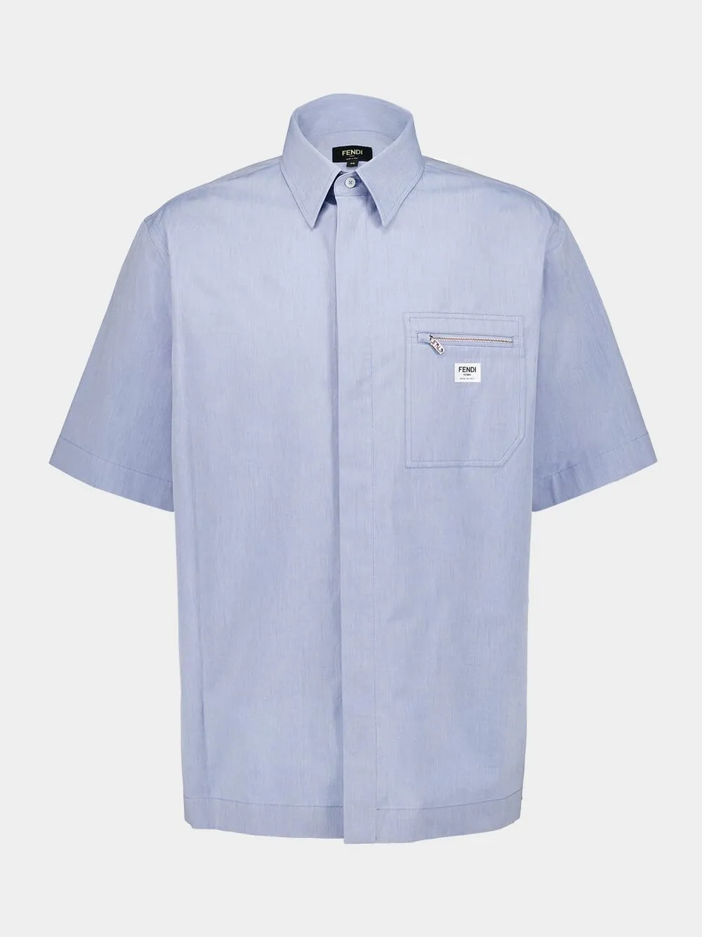 Small patch pocket Cotton Shirt sold by Fashion Clinic product image thumbnail 2