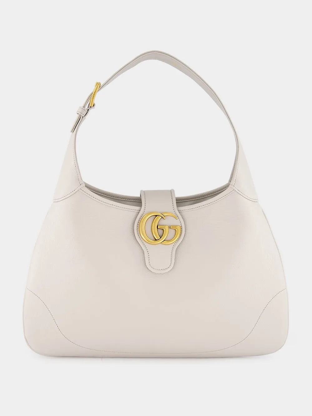 Light Grey Aphrodite Medium Shoulder Bag sold by Fashion Clinic