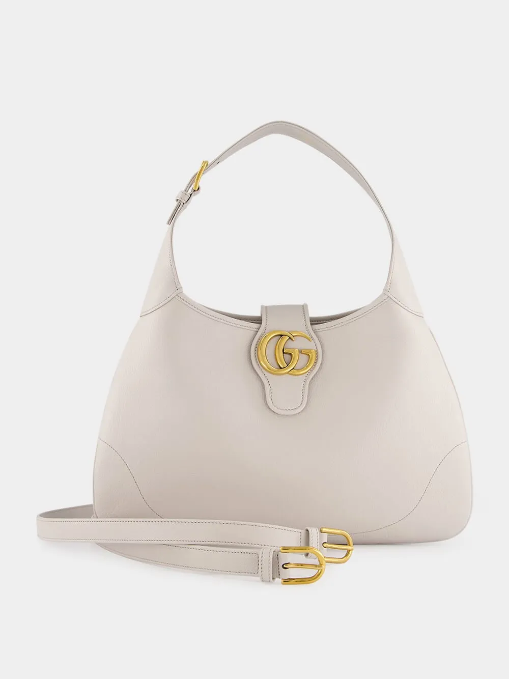 Light Grey Aphrodite Medium Shoulder Bag sold by Fashion Clinic product image thumbnail 2