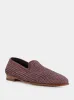 Mario Brown Raffia Loafers sold by Fashion Clinic