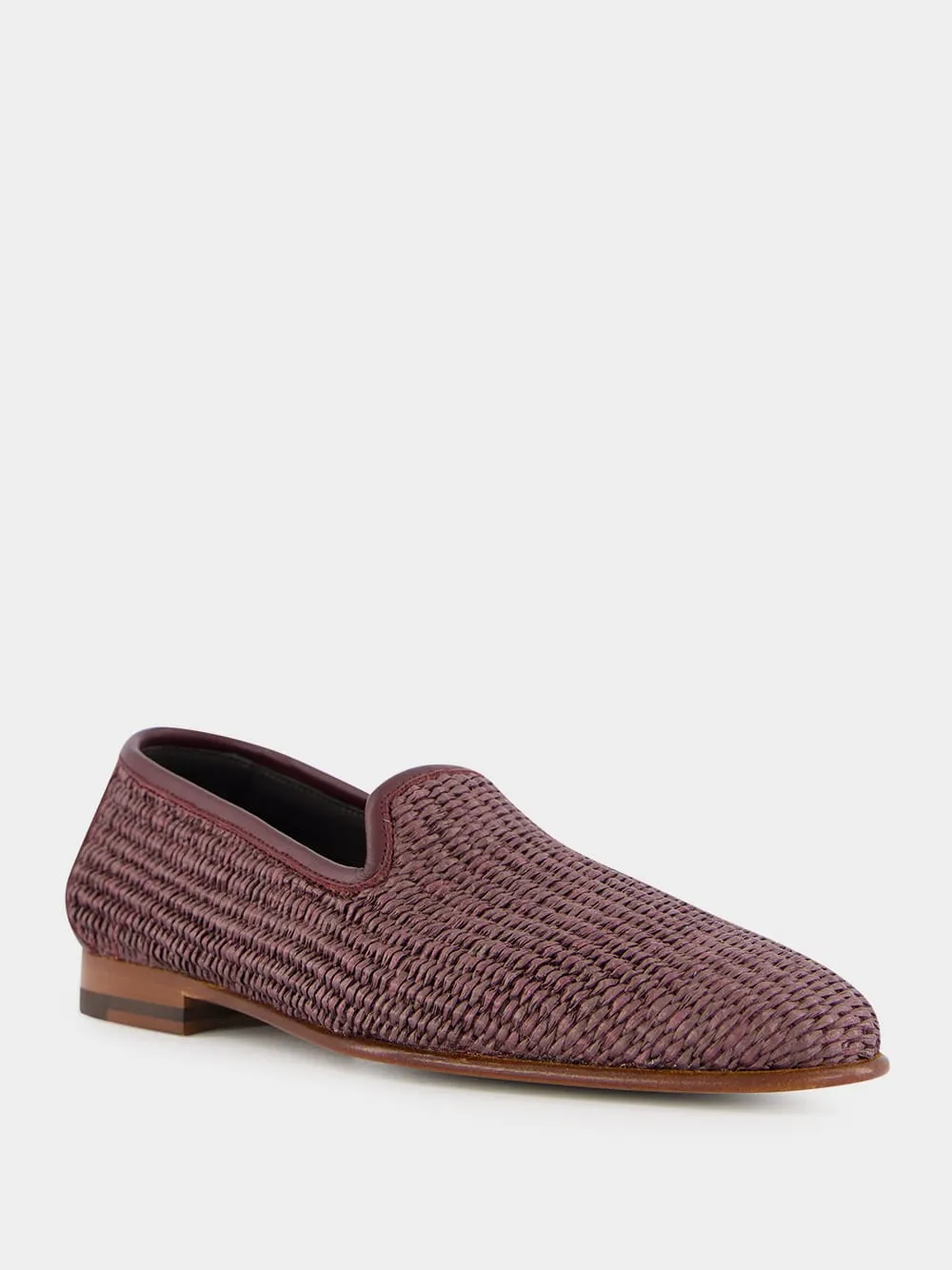 Mario Brown Raffia Loafers sold by Fashion Clinic product image thumbnail 2