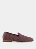 Mario Brown Raffia Loafers sold by Fashion Clinic