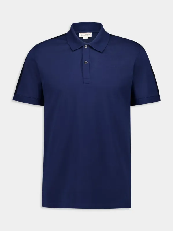 Blue Polo Shirt sold by Fashion Clinic