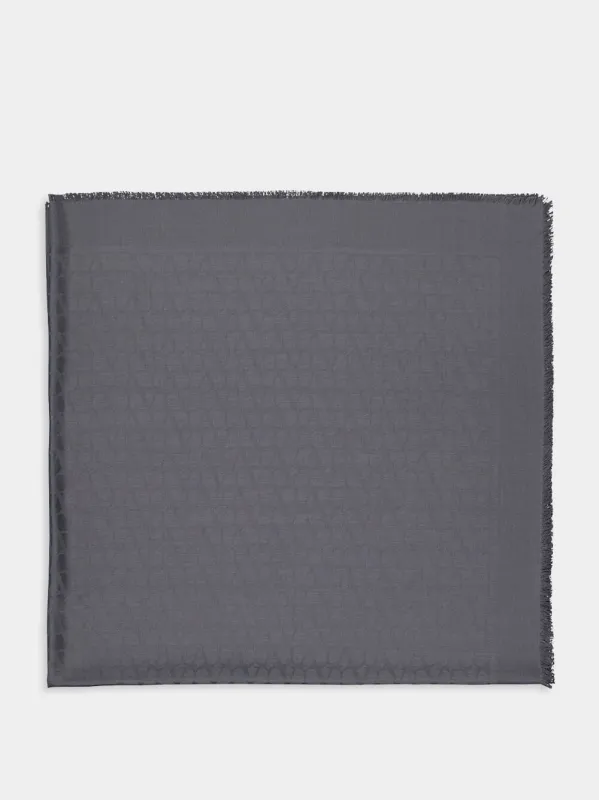 Stone Toile Iconographe Wool and Silk Shawl sold by Fashion Clinic