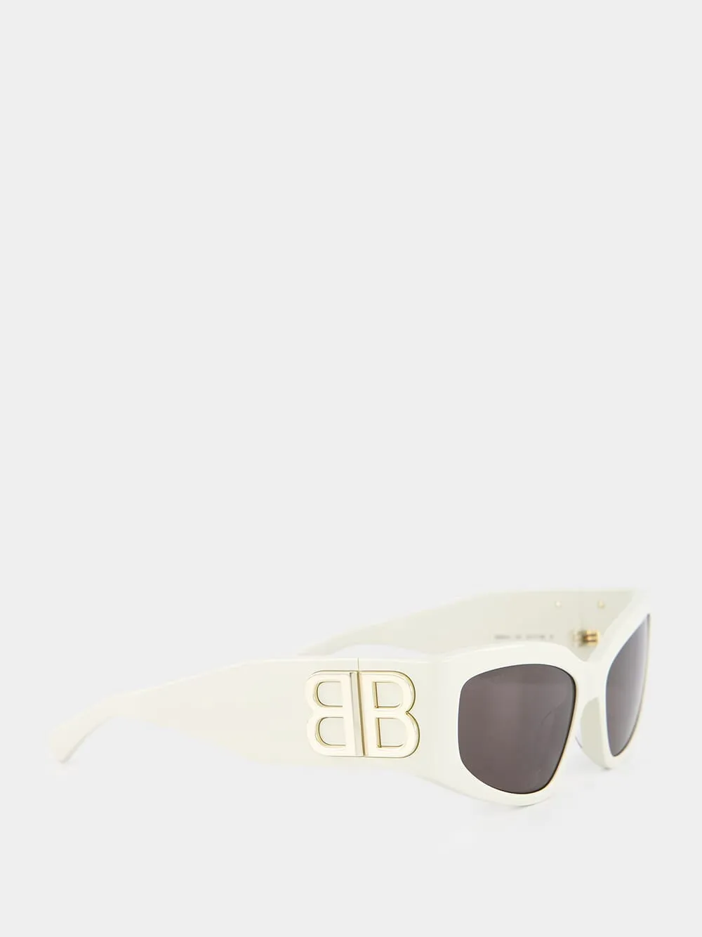 White Bossy Cat Sunglasses sold by Fashion Clinic product image thumbnail 2