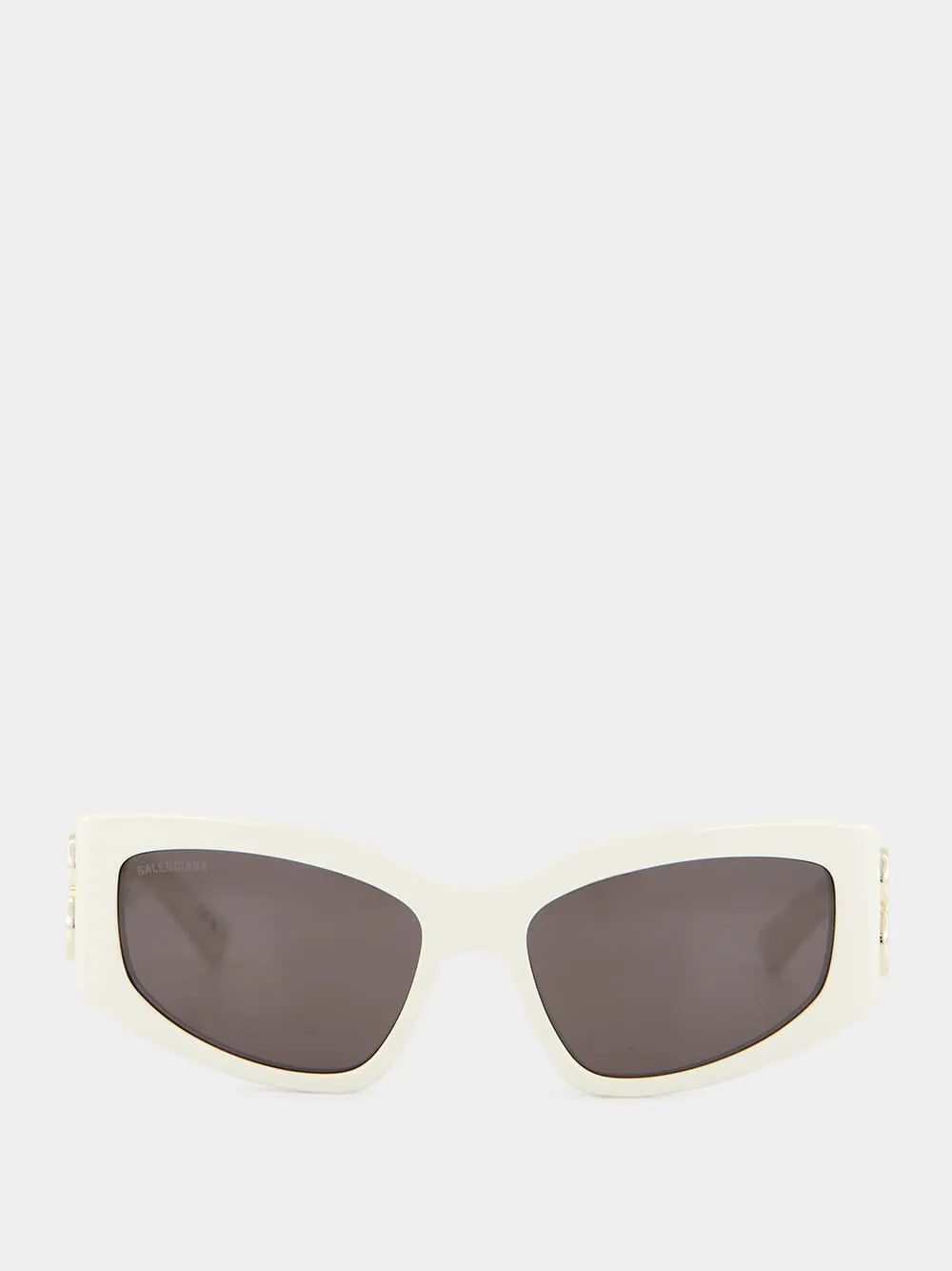 White Bossy Cat Sunglasses sold by Fashion Clinic