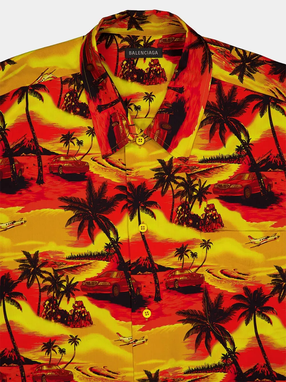 Hawaiian Print Shirt sold by Fashion Clinic product image thumbnail 3