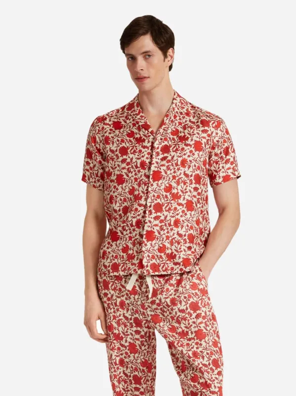 x La DoubleJ Dragonflower Mini Maitan Shirt sold by Fashion Clinic