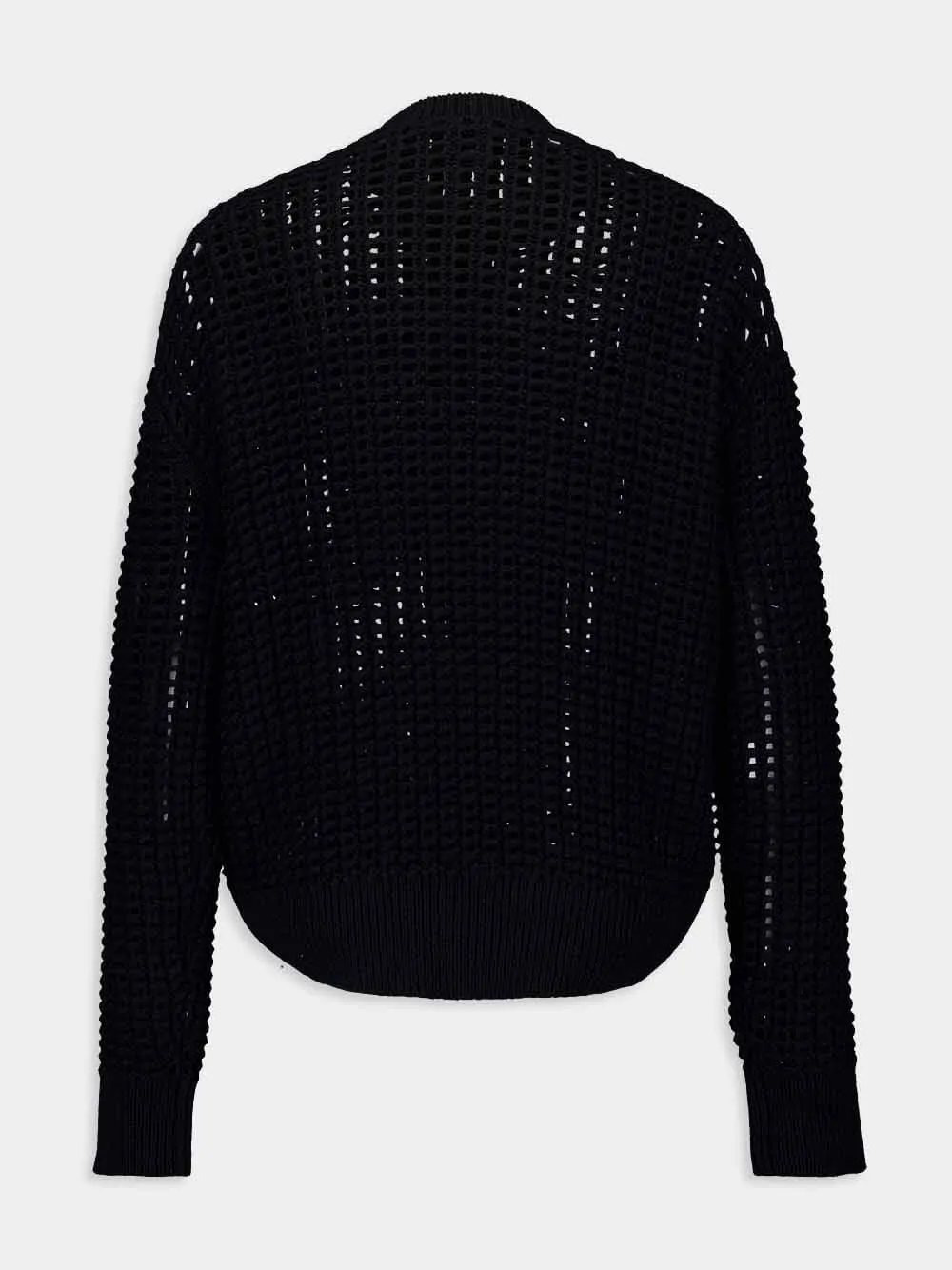 Black 4G Sweater in Wool and Cashmere sold by Fashion Clinic product image thumbnail 3