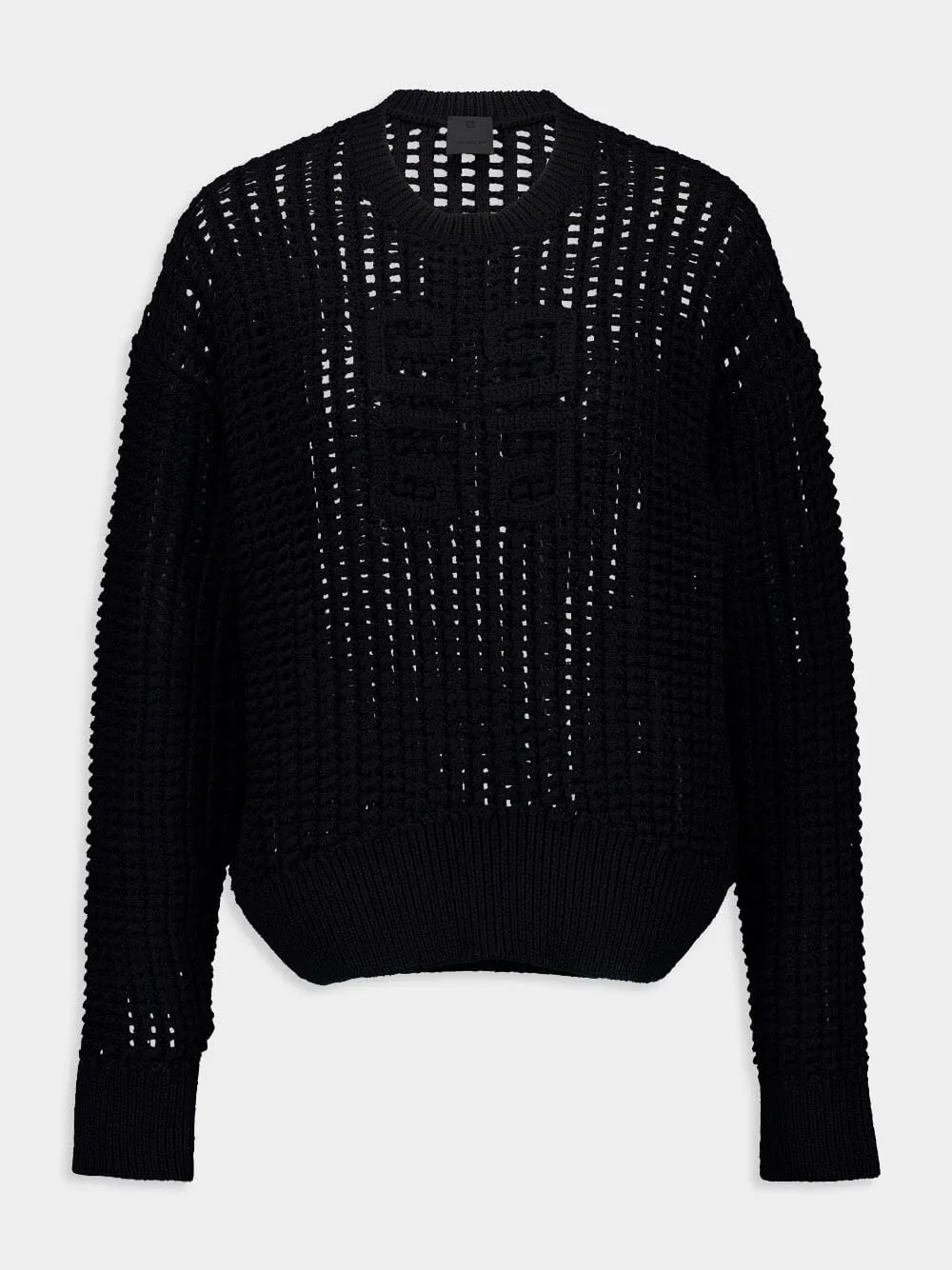 Black 4G Sweater in Wool and Cashmere sold by Fashion Clinic