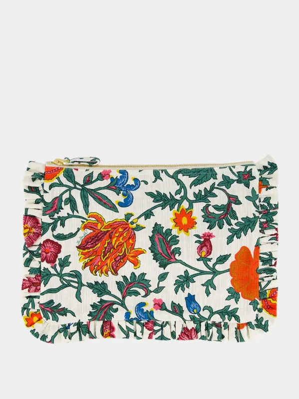 Dragonflower Mini Multicolor Hand Pochette sold by Fashion Clinic