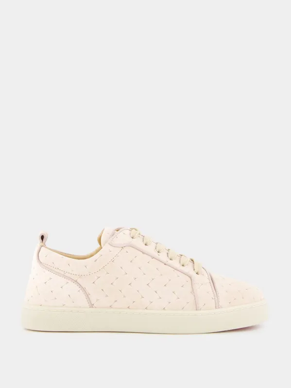 Louis Junior Braided Leche Sneakers sold by Fashion Clinic