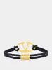 Logo Cord Black Bracelet 35 mm sold by Fashion Clinic
