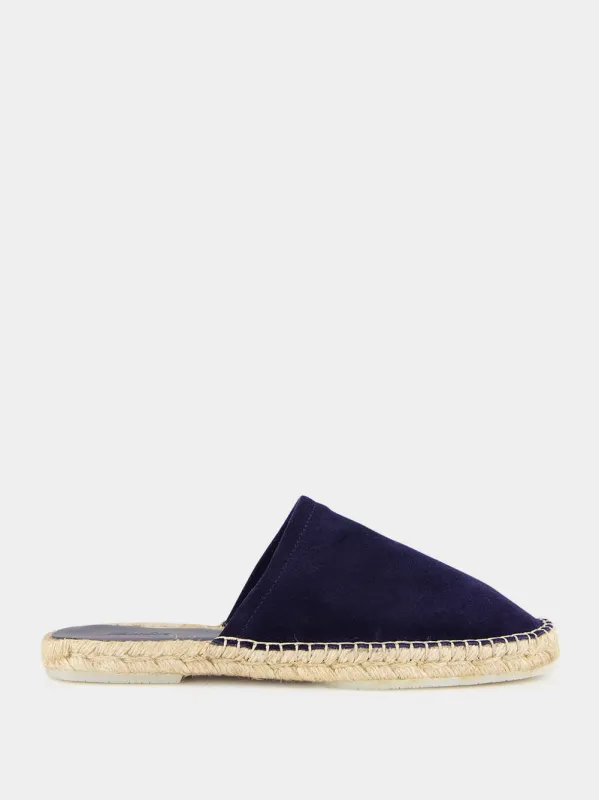 Navy Beachside Slipper sold by Fashion Clinic