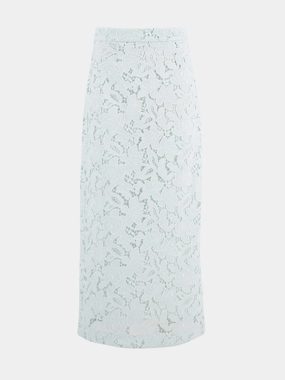 Mint Lace Pencil Midi Skirt sold by Fashion Clinic product image thumbnail 2