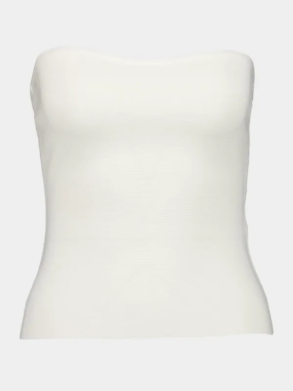 Off-The-Shoulder Musgrave Wool And Silk-Blend Top sold by Fashion Clinic