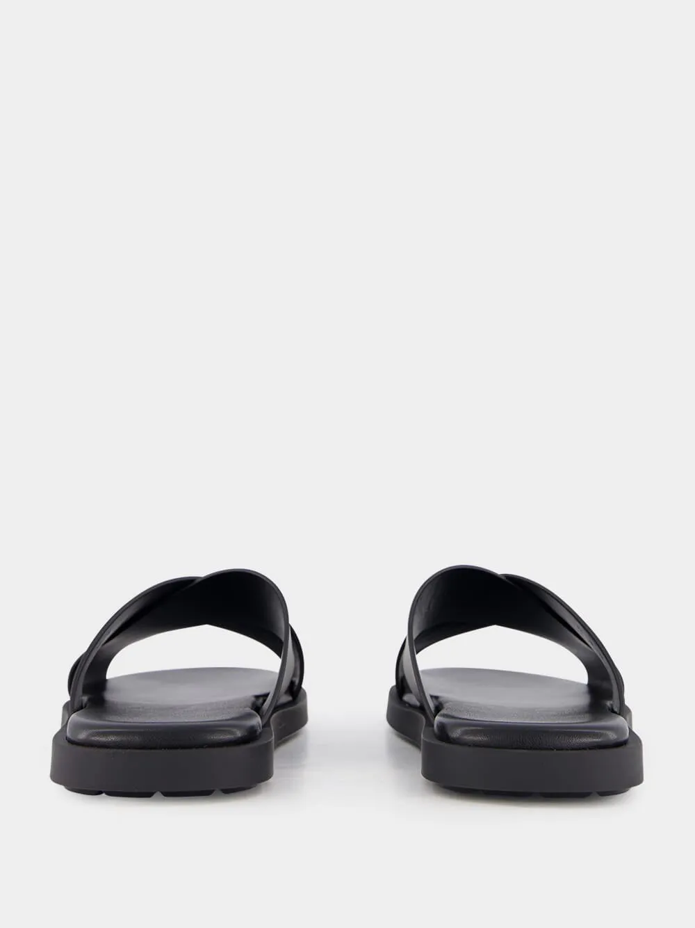 Calfskin Sandal with Crossover Straps sold by Fashion Clinic product image thumbnail 5
