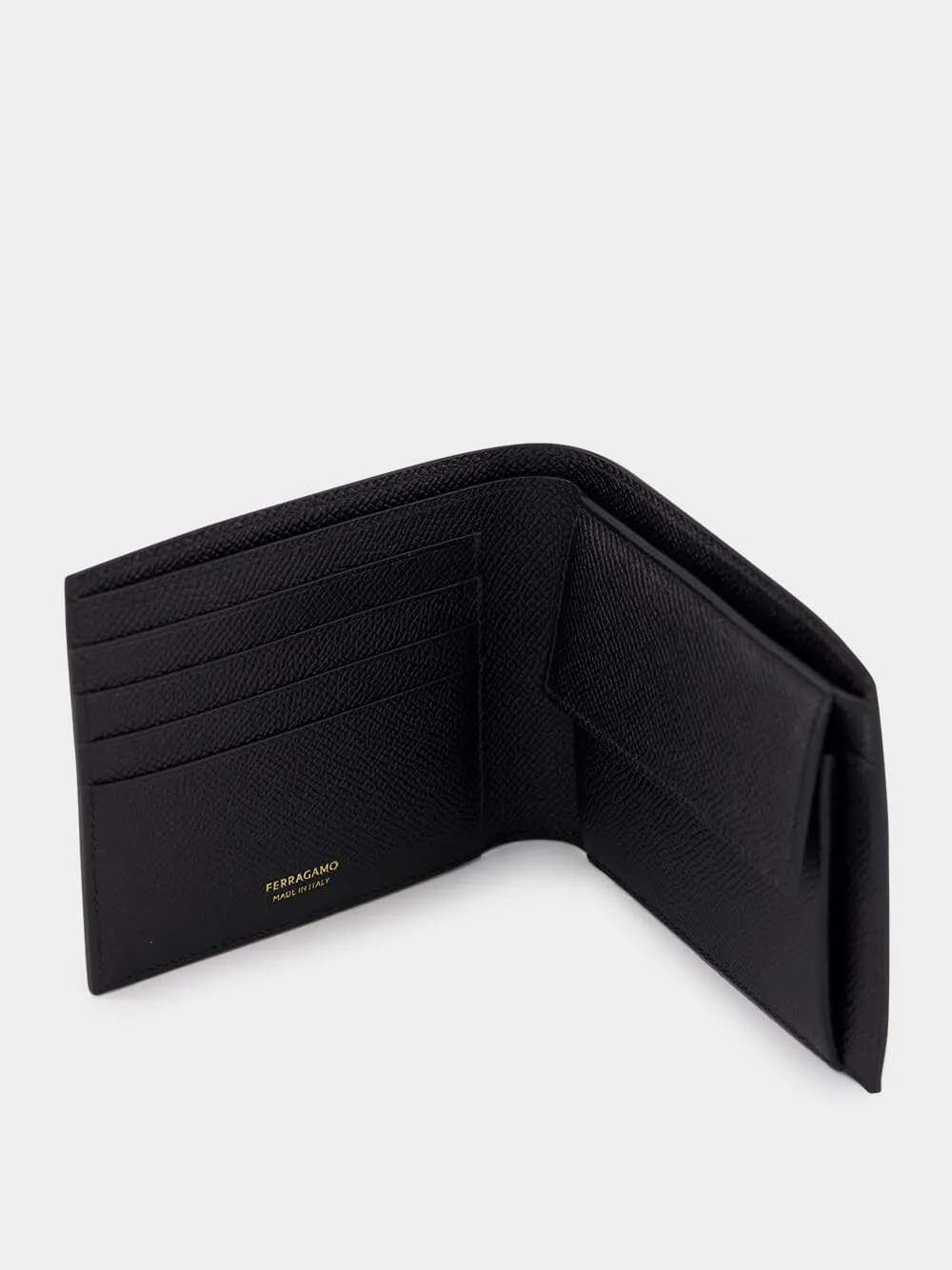 Black Gancini Hammered Wallet sold by Fashion Clinic product image thumbnail 3