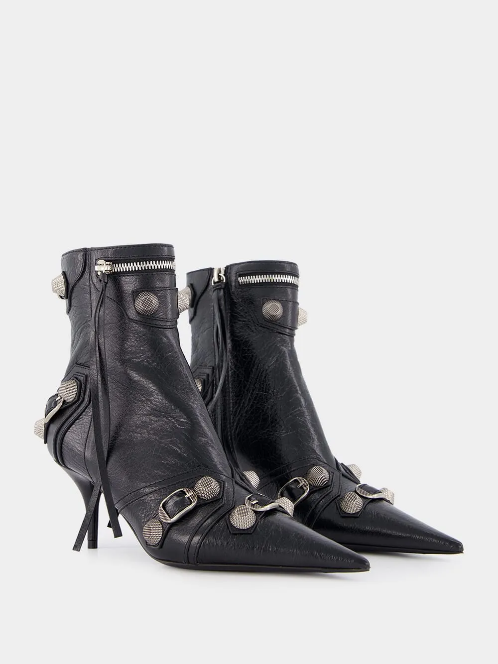 Cagole Buckle-Detail Ankle 70mm Boots sold by Fashion Clinic product image thumbnail 3
