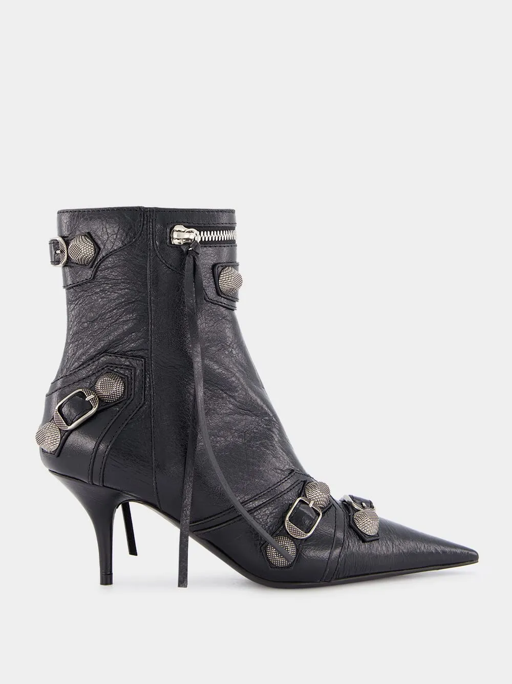 Cagole Buckle-Detail Ankle 70mm Boots sold by Fashion Clinic