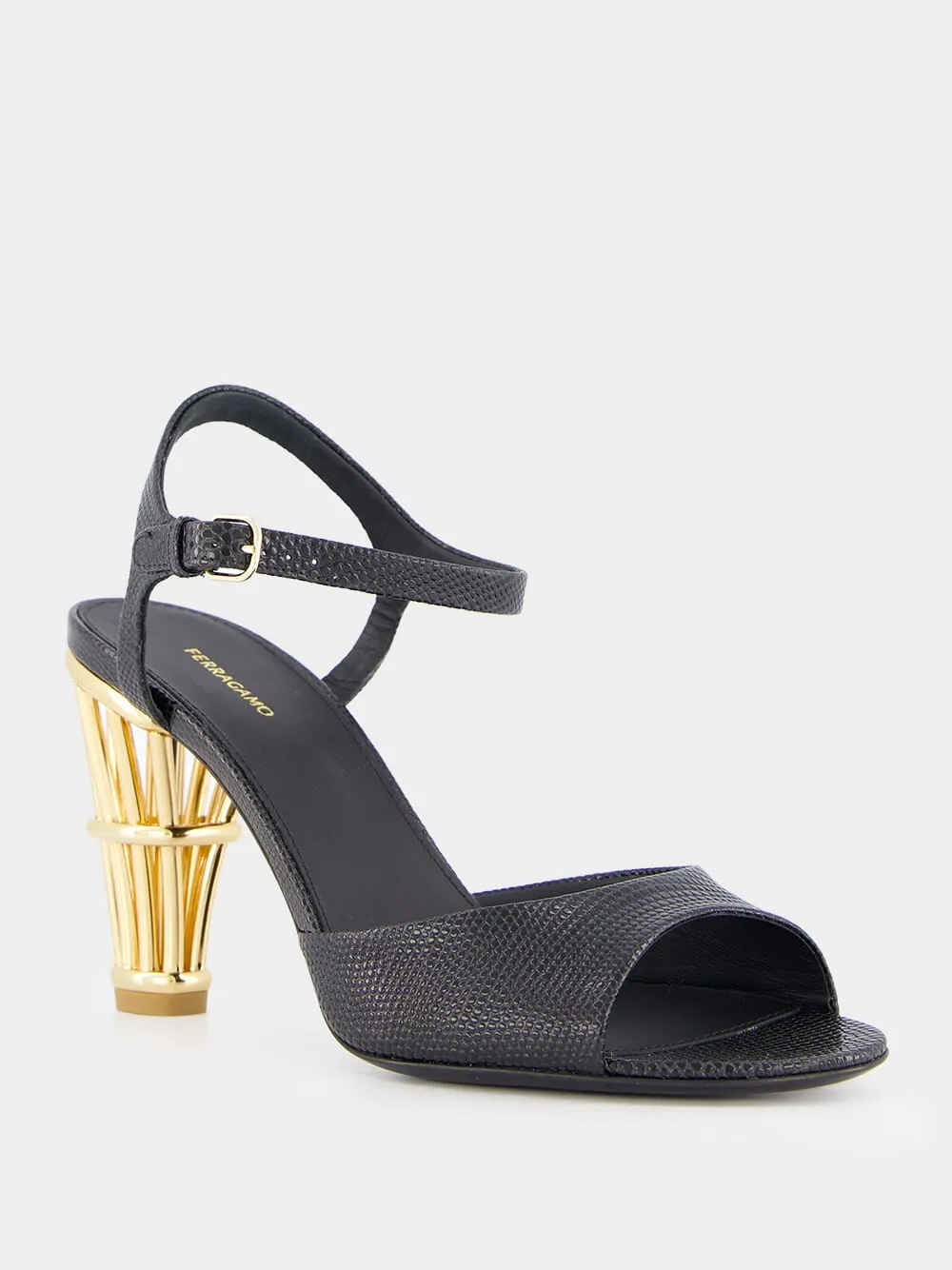 Cage Heel Sandal sold by Fashion Clinic product image thumbnail 3