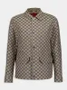 GG Linen Blend Canvas Jacket sold by Fashion Clinic