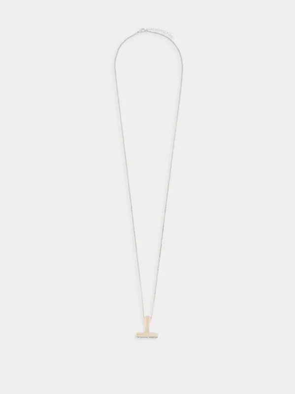 Stamp Pendant Necklace sold by Fashion Clinic