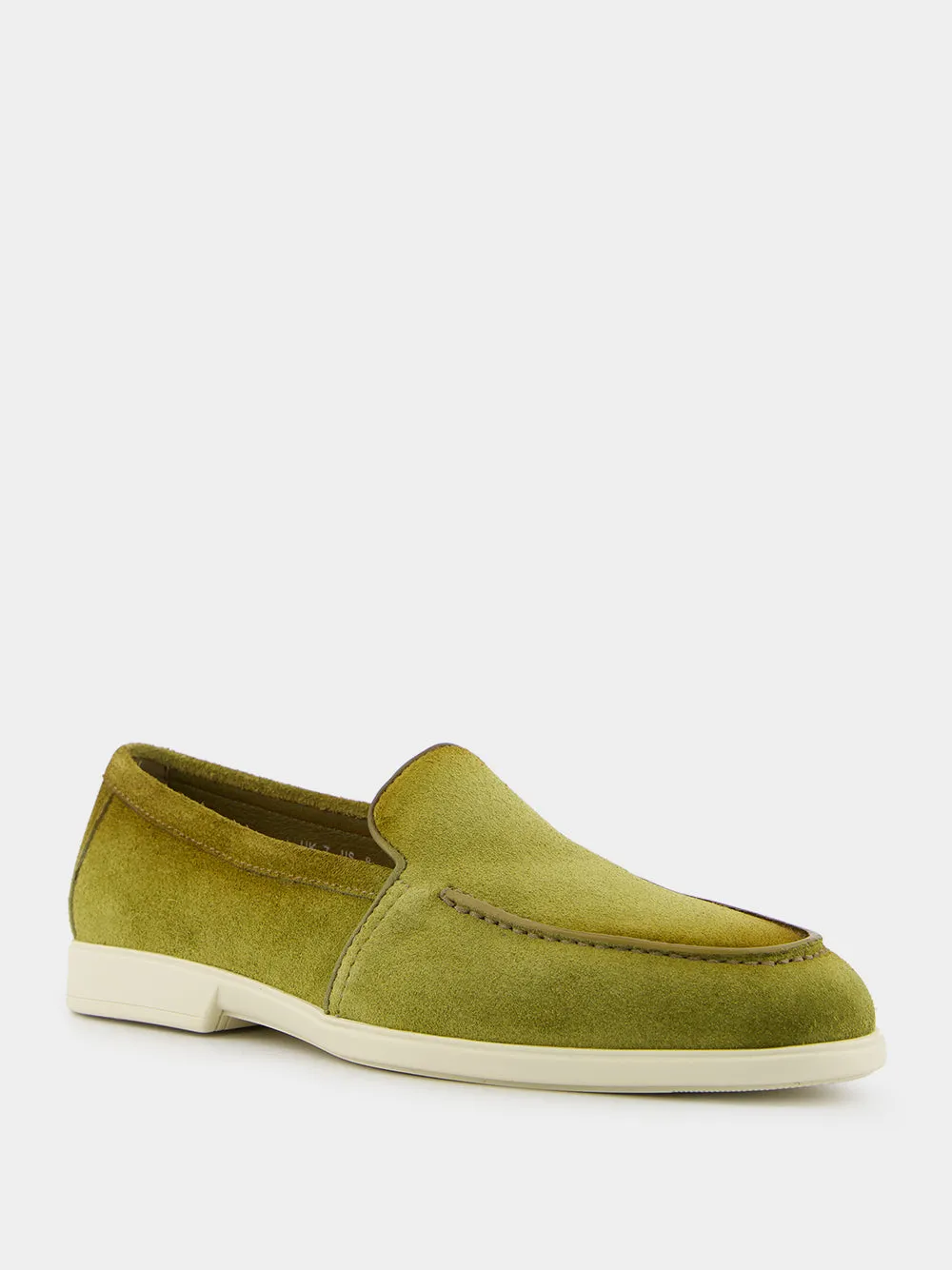 Malibu Green Suede Loafers sold by Fashion Clinic product image thumbnail 2