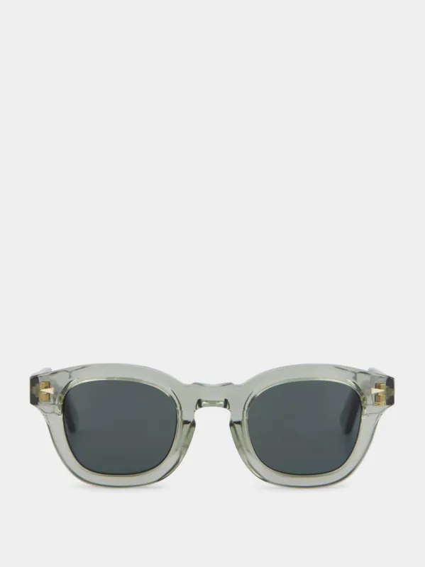 Le Marais Green Sunglasses sold by Fashion Clinic
