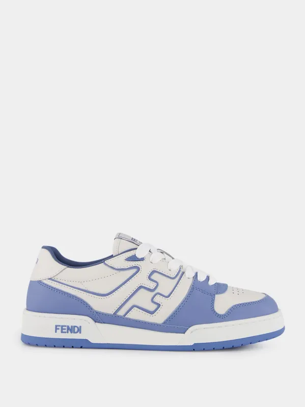 Light Blue Fendi Match Sneakers sold by Fashion Clinic