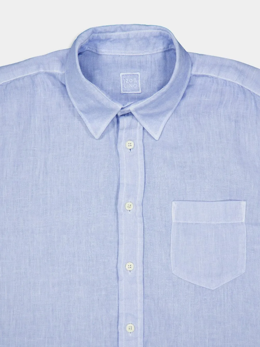 Regular Fit Mermaid Linen Shirt sold by Fashion Clinic product image thumbnail 3