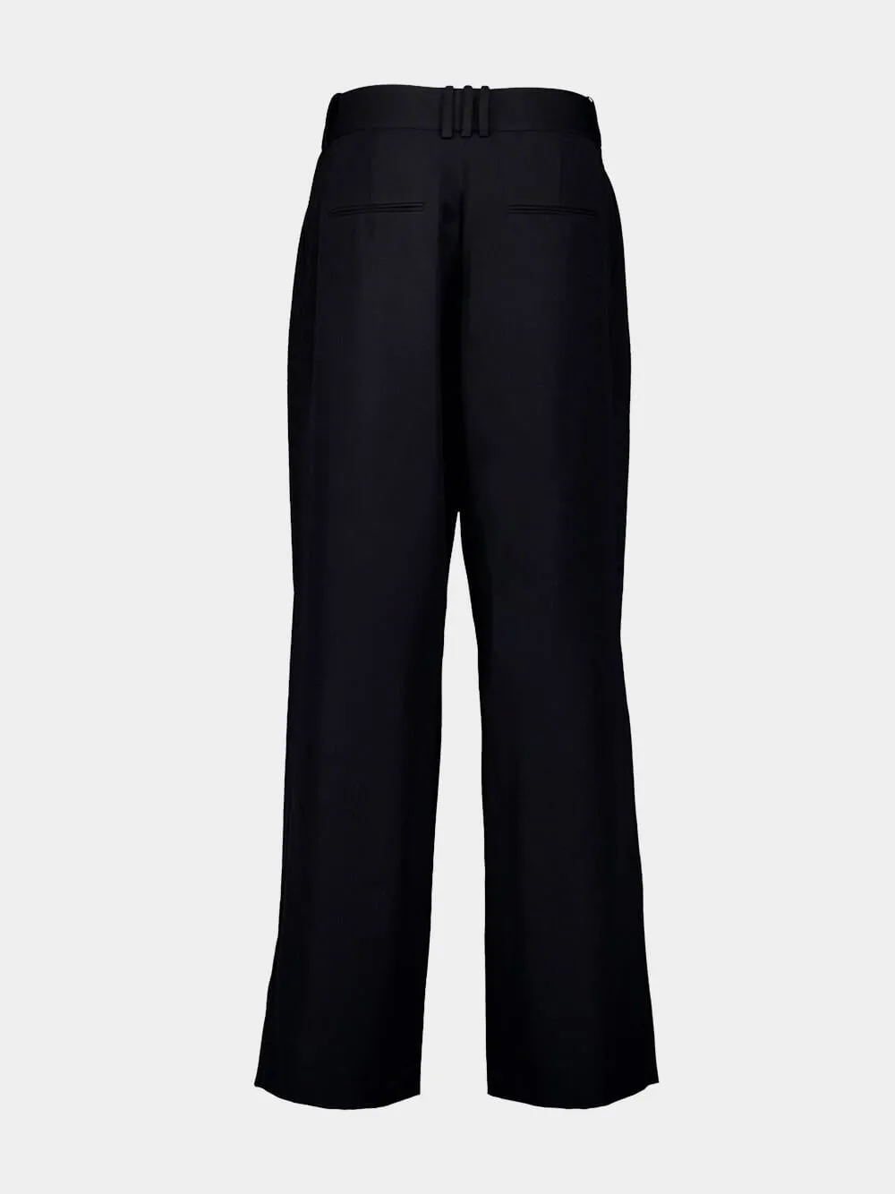 Wide-Leg Wool Trousers sold by Fashion Clinic product image thumbnail 2