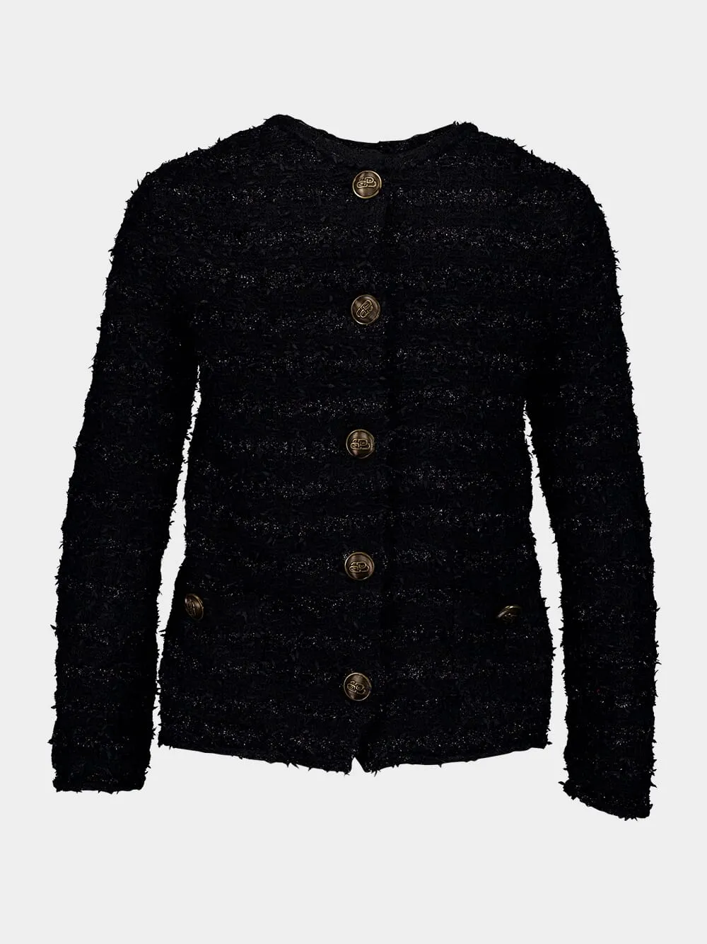 Back-to-Front Tweed Top sold by Fashion Clinic product image thumbnail 2