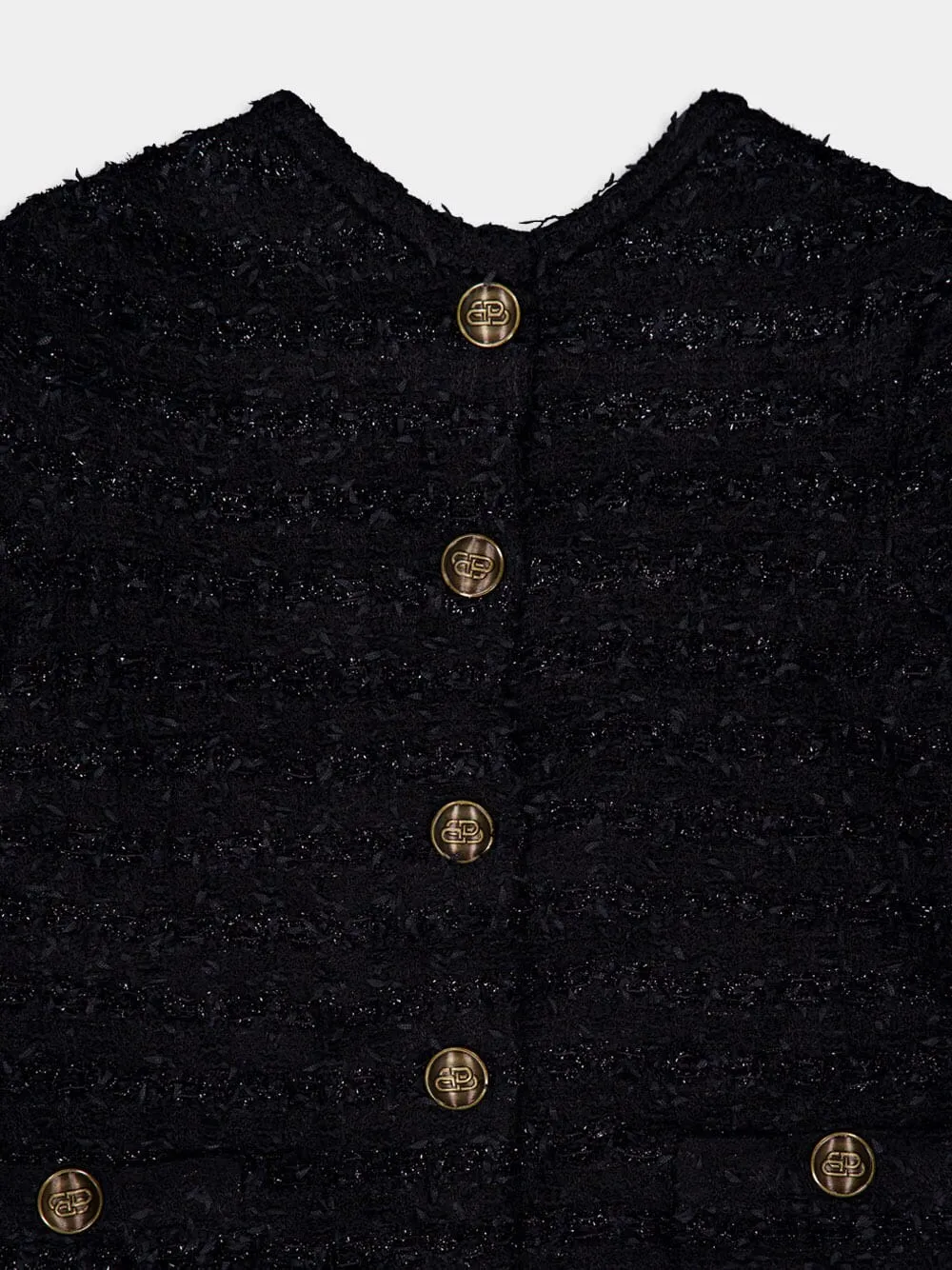 Back-to-Front Tweed Top sold by Fashion Clinic product image thumbnail 3