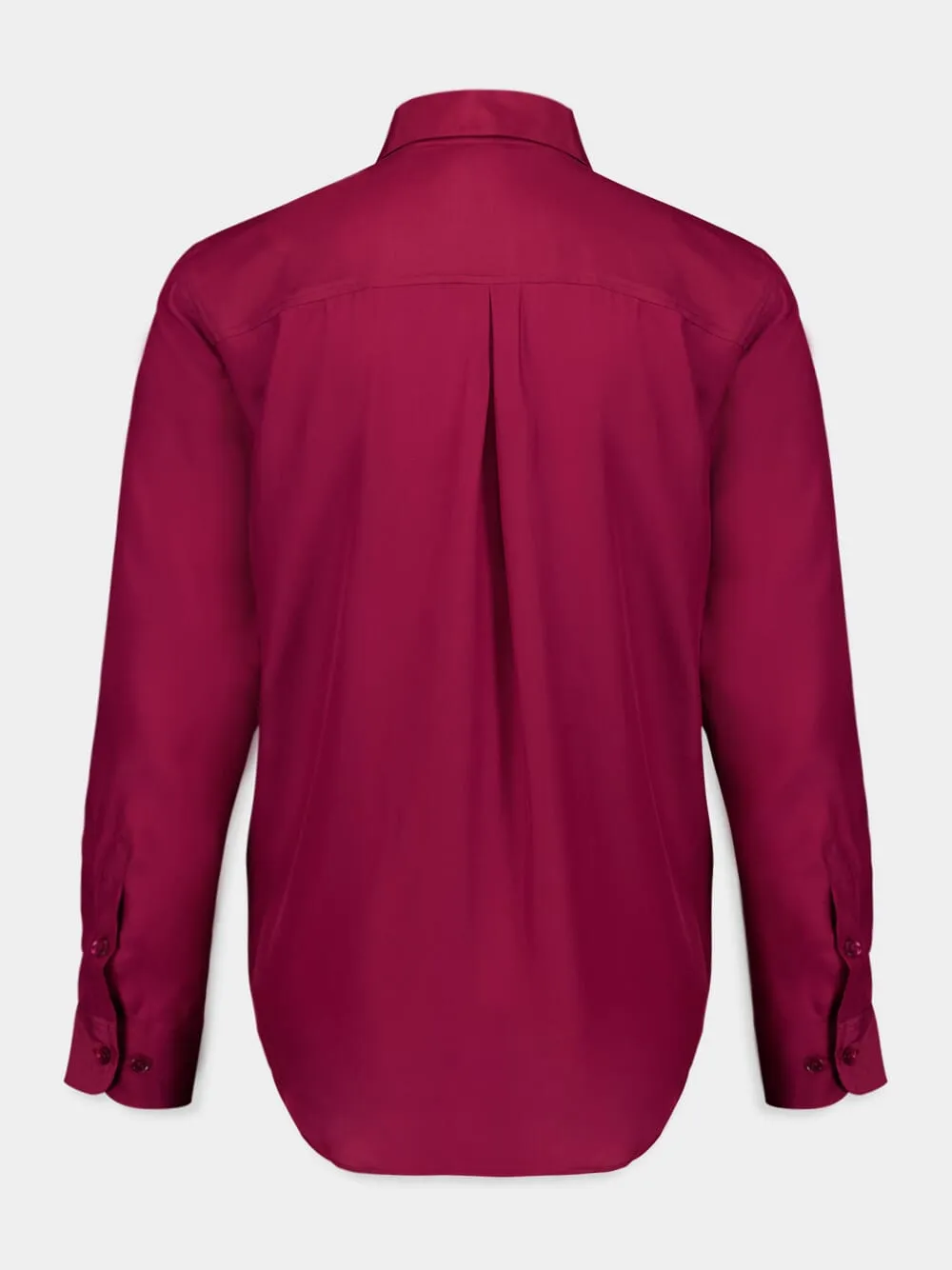 Ametista Bordeaux Silk Shirt sold by Fashion Clinic product image thumbnail 3